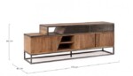 Homemotion - MOBILE PORTA TV 3A-2C JANAK - immagine 2