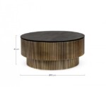 Homemotion - TAVOLINO VIRAT D90 - immagine 2