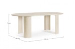Bizzotto - TAVOLO ORLANDO OV NATURALE 210X100 - immagine 2