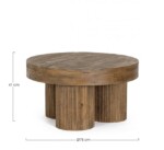 Bizzotto - TAVOLINO DACCA BROWN D75 - immagine 2