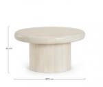 Bizzotto - TAVOLINO LOPEZ NATURALE D75 - immagine 2