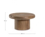 Bizzotto - TAVOLINO LOPEZ BROWN D60 - immagine 2