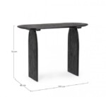 Bizzotto - CONSOLLE MONTERREY BLACK - immagine 2