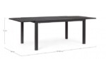 Yes - TAVOLO ALL.HILDE 160-240X90 ANTRAC.LH32 - immagine 3