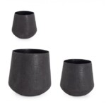 Bizzotto - SET3 P.VASO KENAR TO NERO