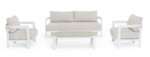 Homemotion - SET4 SALOTTO C-C PRESLEY BIANCO WG20 - immagine 4