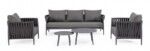 Homemotion - SET2 TAVOLINO AMINTA ANTRACITE WG21 - immagine 3