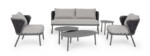 Homemotion - TAVOLINO SPARKY 70X56 ANTRACITE QS22 - immagine 3