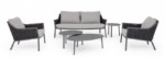 Homemotion - TAVOLINO SPARKY 70X56 ANTRACITE QS22 - immagine 4