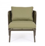 Homemotion - POLTRONA C-C HARLOW OLIV QS24 - immagine 4