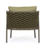 Homemotion - POLTRONA C-C HARLOW OLIV QS24 - immagine 5