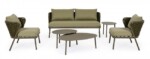 Homemotion - DIVANO 2P C-C HARLOW OLIV QS24 - immagine 5