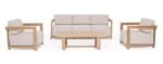 Bizzotto - SET4 SALOTTO C-C THESEUS NATURALE - immagine 4
