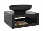 Yes - BRACIERE C-P.LEGNA EFESTO NERO 70X38H - immagine 2