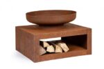 Yes - BRACIERE C-P.LEGNA EFESTO RUGGINE 70X38H - immagine 2