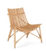 Bizzotto - SEDIA LOUNGE MENENDEZ NATURALE