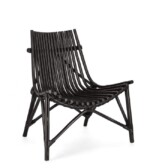 Bizzotto - SEDIA LOUNGE MENENDEZ NERO