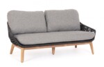 Homemotion - DIVANO 2-3P C-C TAMIRES ANTRACITE