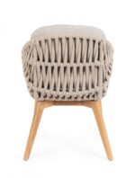 Homemotion - SEDIA C-BR C-C TAMIRES BEIGE - immagine 5