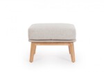 Homemotion - OTTOMAN C-C TAMIRES BEIGE - immagine 3