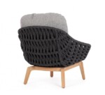 Homemotion - POLTRONA C-C TAMIRES ANTRACITE - immagine 2