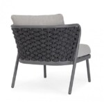Homemotion - POLTRONA C-C HARLOW ANTRAC QS22/GRAPHITE - immagine 2