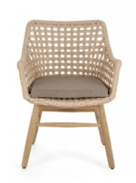 Homemotion - SEDIA C-BR C-C WILSON NATURALE - immagine 4