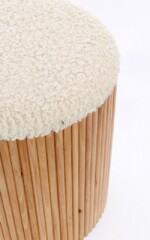 Bizzotto - SET2 POUF CONTENITORE NEDA NAT-BIA - immagine 3