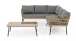 Yes - SET SALOTTO ANGOLARE C-C BURREL NATURALE - immagine 4