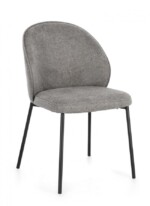 Bizzotto - SEDIA WENDY NERO/GRIGIO SCURO
