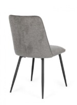 Bizzotto - SEDIA CORA NERO/GRIGIO SCURO - immagine 2