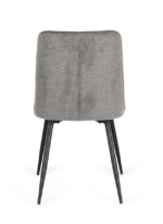 Bizzotto - SEDIA CORA NERO/GRIGIO SCURO - immagine 5