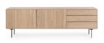 Bizzotto - MOBILE PORTA TV 2A-3C WIDALD NATURALE - immagine 3