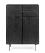 Bizzotto - MOBILE ALTO 2A-4C WIDALD NERO - immagine 3