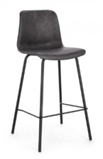 Bizzotto - SGABELLO CUCINA KYRA PU ANTR VINTAGE