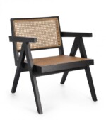 Bizzotto - POLTRONA LOUNGE GALIA NERO