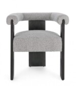 Bizzotto - SEDIA C-BR AGAPE NERO/GRIGIO - immagine 4