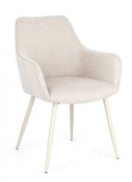 Bizzotto - SEDIA C-BR CORA BEIGE/BEIGE