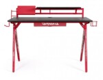 Yes - SCRIVANIA GAMING 2P ROSSO-NERO - immagine 3