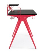 Yes - SCRIVANIA GAMING 2P ROSSO-NERO - immagine 5