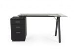 Yes - SCRIVANIA CHARLIE ANGOLO C-CASSETT NERO - immagine 3