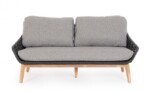 Homemotion - DIVANO 2-3P C-C TAMIRES ANTRACITE - immagine 3