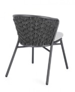 Homemotion - SEDIA C-C HARLOW ANTRACITE QS22/GRAPHITE - immagine 2