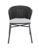 Homemotion - SEDIA C-C HARLOW ANTRACITE QS22/GRAPHITE - immagine 4