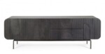 Homemotion - MOBILE PORTA TV 3A-2C ORISSA NERO - immagine 3