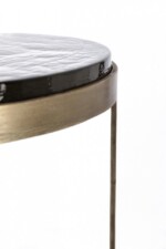 Homemotion - SET2 TAVOLINO ZAYLA TO OTTONE YX49 - immagine 5