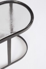 Homemotion - SET2 TAVOLINO ZAYLA OV NICKLE - immagine 4