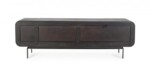 Homemotion - MOBILE PORTA TV 3A-2C ORISSA NERO - immagine 4
