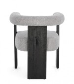 Bizzotto - SEDIA C-BR AGAPE NERO/GRIGIO - immagine 5