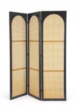 Yes - PARAVENTO 3A JOSINE NERO 150X180H